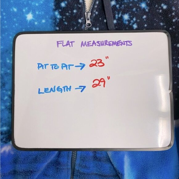 Run North 1982 Blue Polar Bear Fleece Full Zip Hoodie XL - Picture 6 of 16